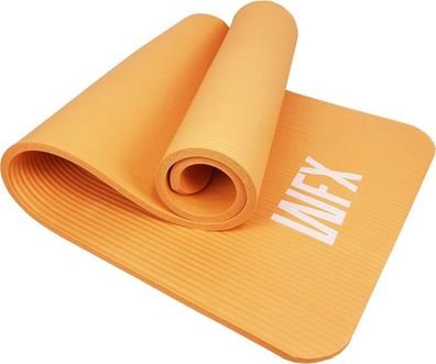 DoYourYoga Fitnessmatte Yamuna 183x61x1,5cm Orange Yogamatte Gymnastik