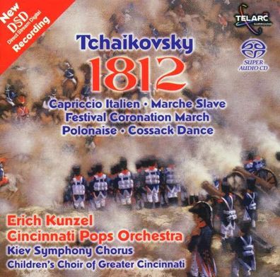 Peter Iljitsch Tschaikowsky (1840-1893): 1812 Ouvertüre op.49 - Telarc - (Classic /