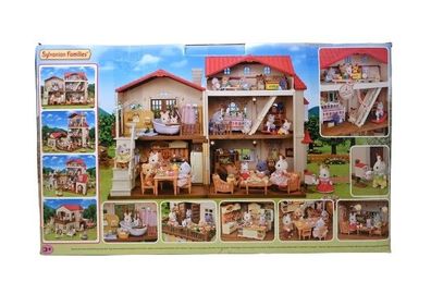 Sylvanian Families 5716 Stadthaus mit Dachzimmer - Puppenhaus Puppenstube