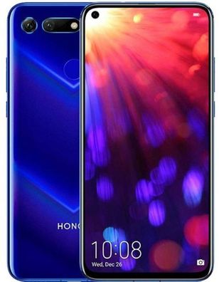 Huawei Honor View 20 Dual Sim PCT-L29 128GB Smartphone Sapphire Blue Neu OVP