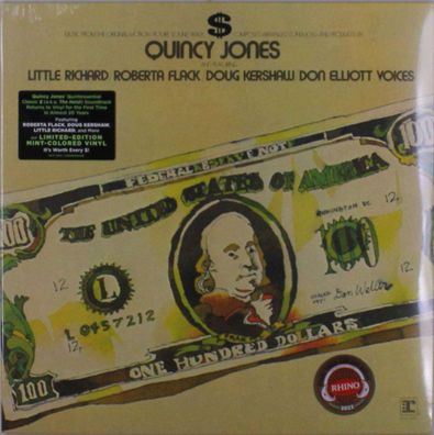 Quincy Jones: Dollar Sign ($) (Limited Edition) (Mint Vinyl) - - (Vinyl / Rock ...
