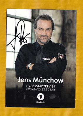 Jens Münchow (Großstadtrevier) - persönlich signiert