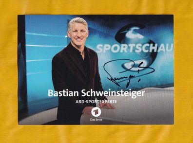 Bastian Schweinsteiger (Ex-Fußballer- FC Bayern München) - Autogrammkarte signiert