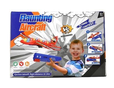 Flugzeug Spielzeug, Wurfgleiter Styroporflieger Katapult Pistole Kinderspielzeug