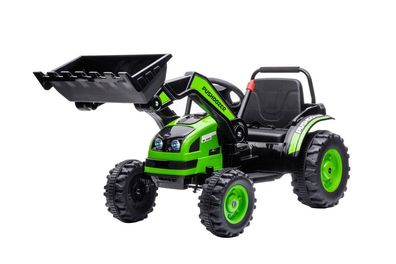 Fahrzeug-Bagger-Traktor-Grün