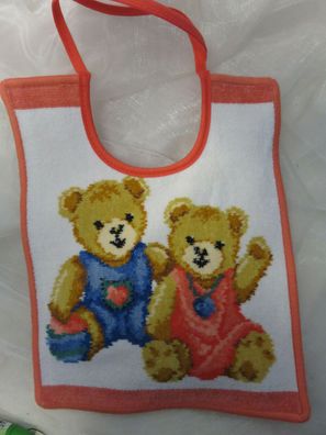 Feiler GmbH * Babylätzchen - Teddy Kids - Orange oder blau