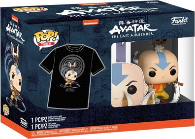 Avatar Funko POP! & Tee Vinyl Figur & T-Shirt Set Avatar - Element Bendi...