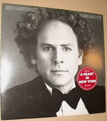 B LP ART Garfunkle Scissors CUT 1981 CBS 85259