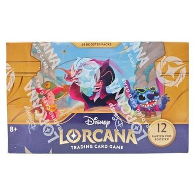 Disney Lorcana: Die Tintenlande - Display Deutsch (24 Booster) - NEU & OVP