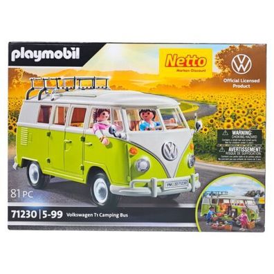 Playmobil VW T1 Campingbus Spielfigur-Set 71230 Netto Ausgabe 2022 Neu