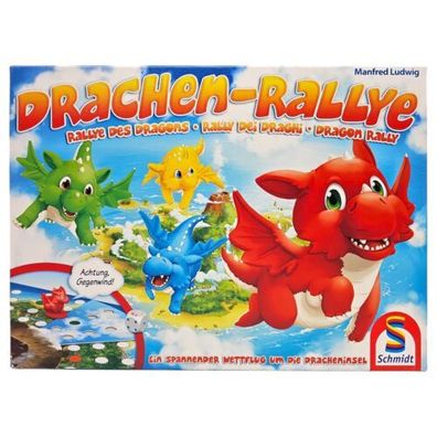 Drachen Rallye Schmidt Spiele Brettspiel Gesellschaftsspiel Vollständig Selten