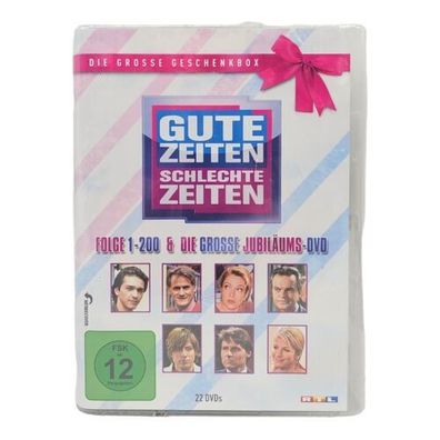 Gute Zeiten-Schlechte Zeiten GZSZ Folge 1-200 Die Grosse Jubiläums DVD Box Neu