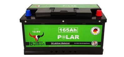 Bulltron 165Ah Polar LiFePO4 12.8V Akku mit Smart BMS, Bluetooth App und Heizung
