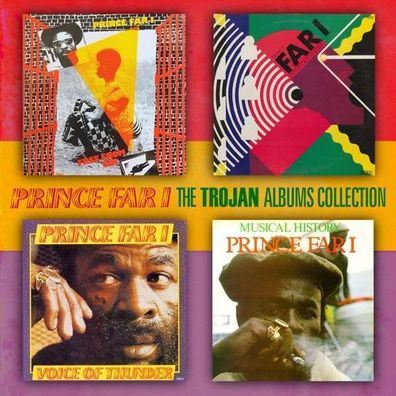 Prince Far I - The Trojan Albums Collection (4 Albums + Bonus) - - (CD / T)