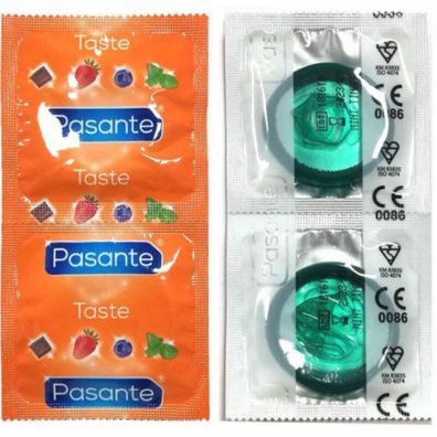 Kondome Geschmacksrichtung MINZE BEUTEL 144 Einheiten