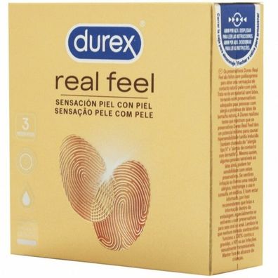 Durex Real Feel Kondome Latexfrei 3 Stück