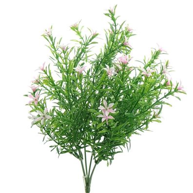GASPER Sternblütenbusch Rosa 33 cm - Kunstpflanzen