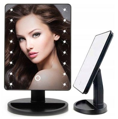 cofi1453 Kosmetischer Spiegel mit LED Beleuchtung Kosmetik Spiegel Schminkspiegel ...