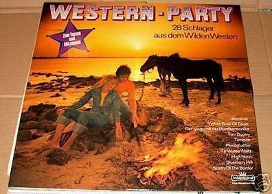 B LPW Western-party 28 Schlager a.d. wilden Westen 1973 Intercord Club-Sonderauf