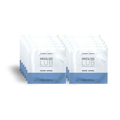 Mixgliss Monodosis Gleitmittel auf Wasserbasis 12er-Pack LUB