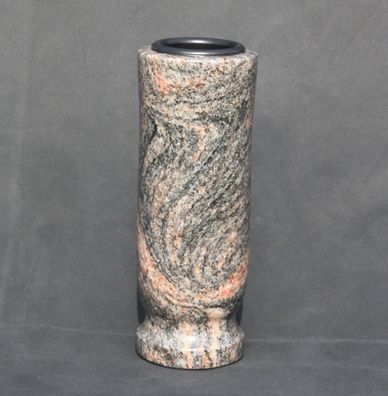 Vase Steinvase Grabvase Gartenvase Granitvase aus Granit Himalaya