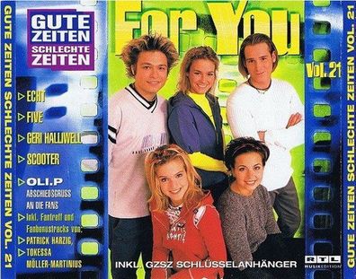 CD-Box; Gute Zeiten Schlechte Zeiten Vol. 21 - For You (1999) Edel 0058432ERE