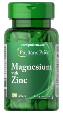 Magnesium with Zinc - 100 tablets