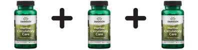 3 x Full Spectrum Herbal Circulatory Care - 60 caps