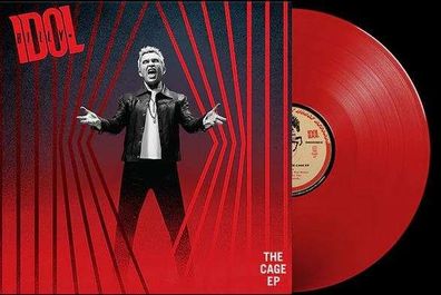 Billy Idol: The Cage (EP) (Limited Indie Exclusive Edition) (Red Vinyl) - - (Vinyl