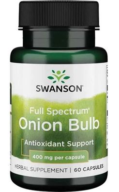 Full Spectrum Onion (Bulb), 400mg - 60 caps