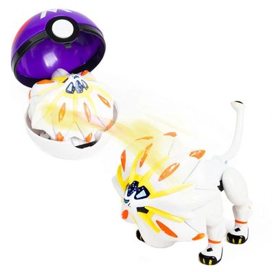 Solgaleo Action-Figur mit Pokéball - Pokemon Spielzeug Figur mit Pokeball