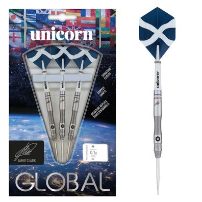 Unicorn Global Jamie Clark Steel Darts / 22 Gr. / Inhalt 1 Stück