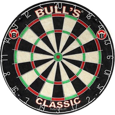 BULL'S Classic Bristle Dart Board, 45,5 cm / Inhalt 1 Stück