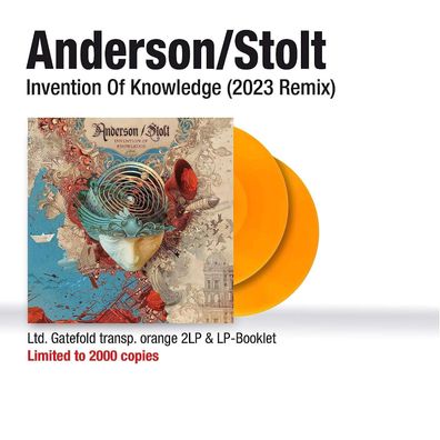 Anderson/ Stolt (Jon Anderson & Roine Stolt): Invention Of Knowledge (2023 Remix) ...