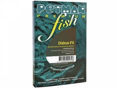 Petman fish Diskus-Fit Fischfutter tiefgekühlt 100 g (Inhalt Paket: 50 Stück)