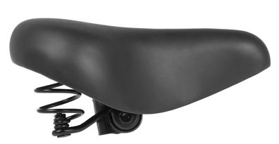 Fahrrad Sattel Stahlfedern Kloben für Kerzensattelstütze auch für Patentsattelstütze