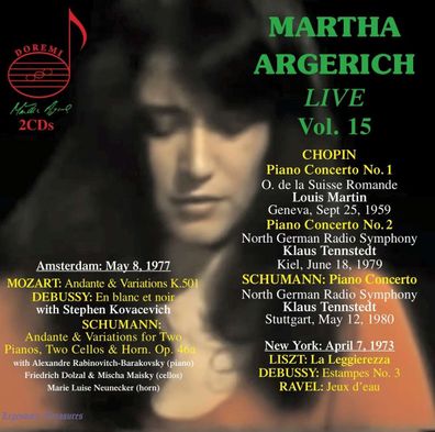 Martha Argerich - Legendary Treasures Vol.15 - - (CD / M)