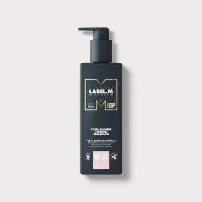 Label.m Kühles Blondes tonisierendes Shampoo 300 ml