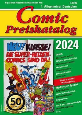 Comic Preiskatalog 2024 SC, Stefan Riedl