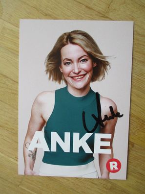 Radio Hamburg - Anke Hanisch - handsigniertes Autogramm!!