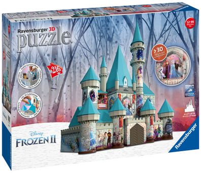 Ravensburger 11156 Frozen 2 Schloss 216 Teile 3D Puzzle