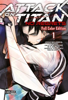 Attack On Titan - No Regrets Full Colour Edition 1, Hajime Isayama