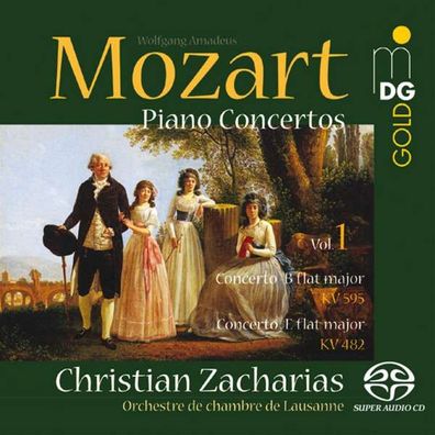 Klavierkonzerte Vol.1 - Wolfgang Amadeus Mozart (1756-1791) - MDG - (Classic / SACD