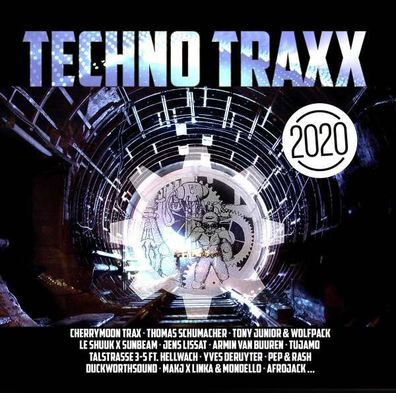 Techno Traxx 2020 - zyx - (CD / Titel: Q-Z)