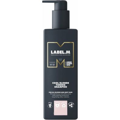 Label.m Professional Kühles Blondes Toning Shampoo 1000ml