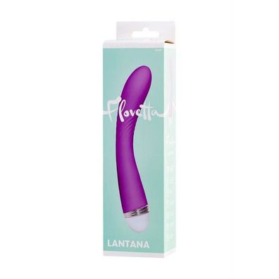 Vibrator Flovetta von Toyfa Lantana, Silikon, lila, 22 cm