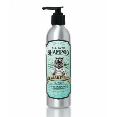 Herr Bär Familie Springwood All Over Shampoo 250ml