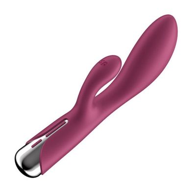 Satisfyer Spinning Rabbit 1 Rotierendes Kaninchen Rot Vibrator 1A