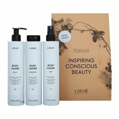 Lakme Tkn Retail Pack Body Maker: Shampoo 300ml &#43; Balsam 300ml &#43; Nebel 300ml