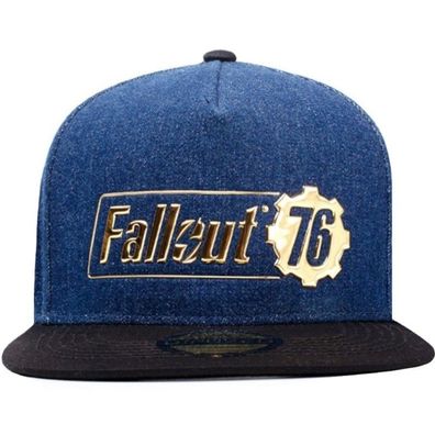 Fallout 76 Gamer Caps Kappen Mützen Difuzed Jeans Fallout 76 Gaming Snapback Cap
